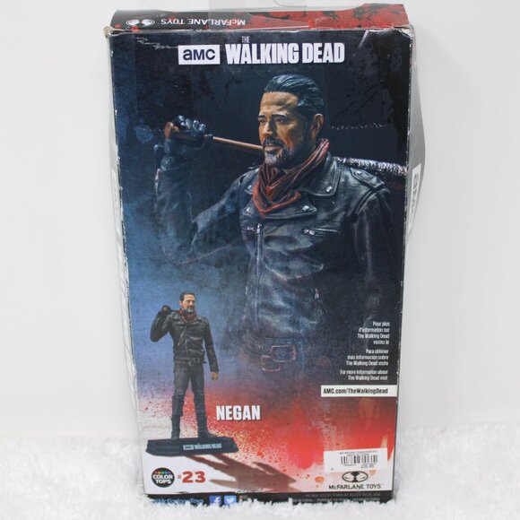 Negan The Walking Dead 7" Action Figure w/ Lucille AMC TV Series NEW Damaged Box - Picture 6 of 10